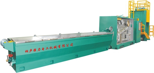 LHT-450/9-11 high speed continuous annealing inverted plum unloader with copper drawing